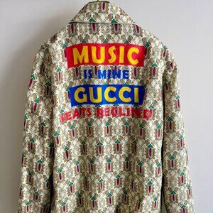 Gucci Limited Edition "The R" Linen Blazer